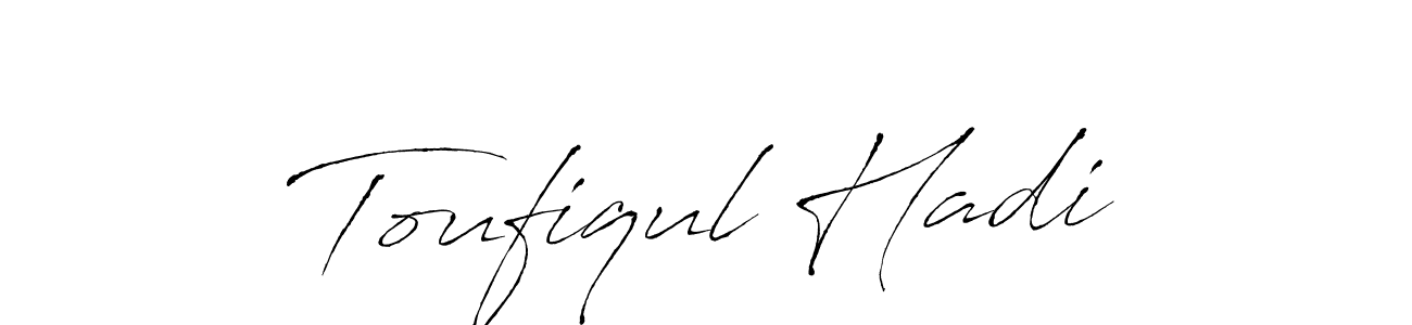 It looks lik you need a new signature style for name Toufiqul Hadi. Design unique handwritten (Antro_Vectra) signature with our free signature maker in just a few clicks. Toufiqul Hadi signature style 6 images and pictures png