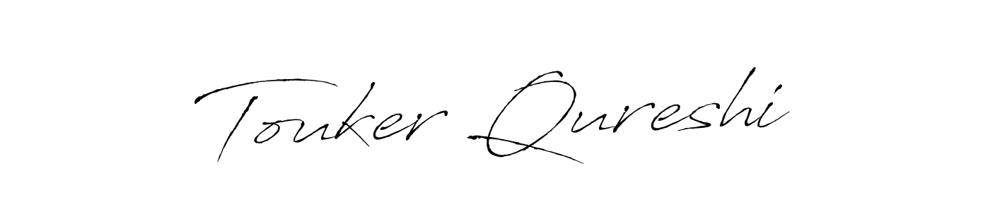 Make a beautiful signature design for name Touker Qureshi. Use this online signature maker to create a handwritten signature for free. Touker Qureshi signature style 6 images and pictures png