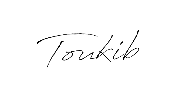 Also we have Toukib name is the best signature style. Create professional handwritten signature collection using Antro_Vectra autograph style. Toukib signature style 6 images and pictures png