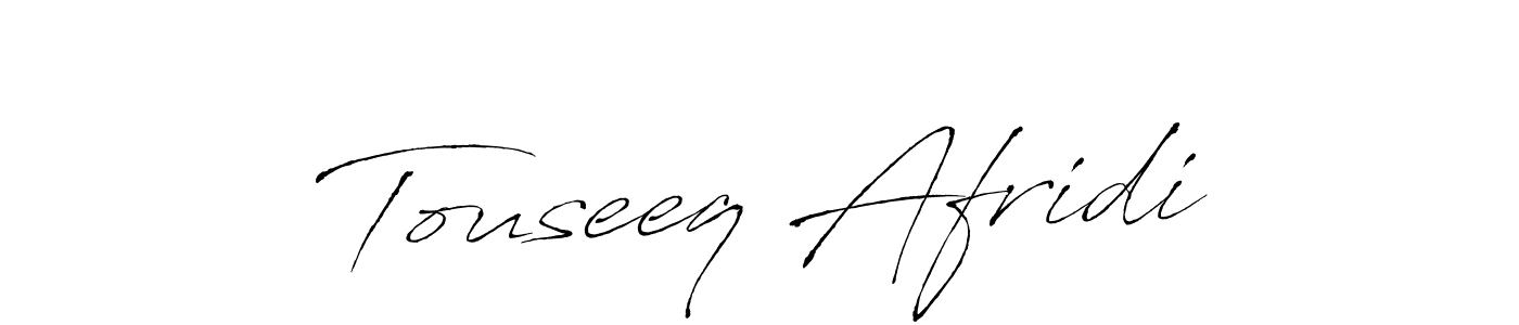 You can use this online signature creator to create a handwritten signature for the name Touseeq Afridi. This is the best online autograph maker. Touseeq Afridi signature style 6 images and pictures png