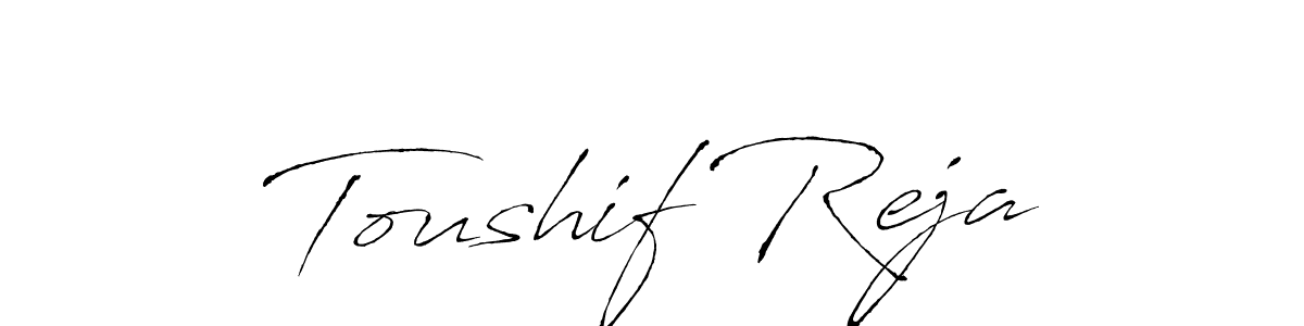Also You can easily find your signature by using the search form. We will create Toushif Reja name handwritten signature images for you free of cost using Antro_Vectra sign style. Toushif Reja signature style 6 images and pictures png