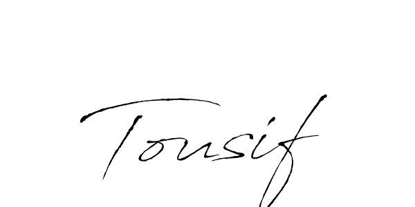 It looks lik you need a new signature style for name Tousif. Design unique handwritten (Antro_Vectra) signature with our free signature maker in just a few clicks. Tousif signature style 6 images and pictures png