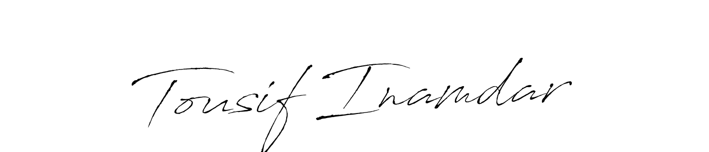 You can use this online signature creator to create a handwritten signature for the name Tousif Inamdar. This is the best online autograph maker. Tousif Inamdar signature style 6 images and pictures png