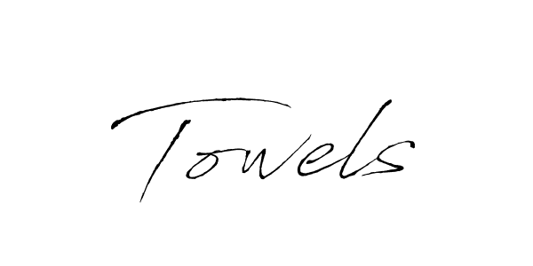 The best way (Antro_Vectra) to make a short signature is to pick only two or three words in your name. The name Towels include a total of six letters. For converting this name. Towels signature style 6 images and pictures png