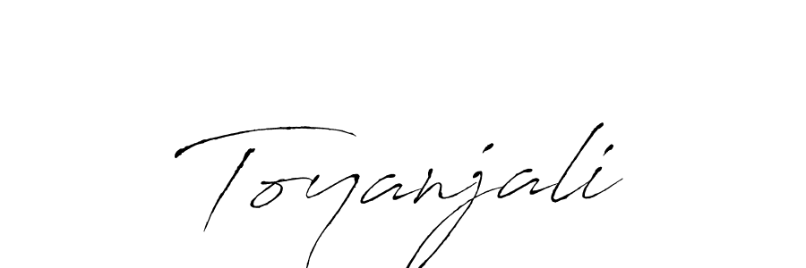 Also You can easily find your signature by using the search form. We will create Toyanjali name handwritten signature images for you free of cost using Antro_Vectra sign style. Toyanjali signature style 6 images and pictures png