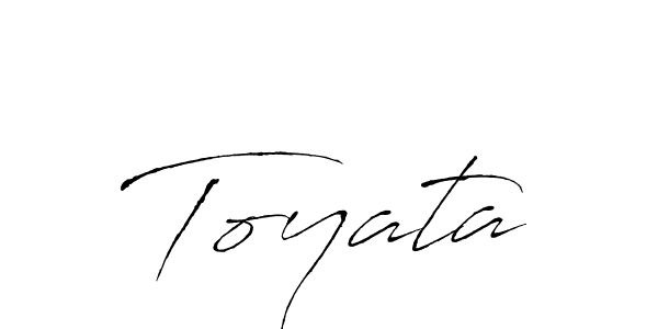 Make a beautiful signature design for name Toyata. With this signature (Antro_Vectra) style, you can create a handwritten signature for free. Toyata signature style 6 images and pictures png