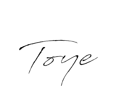 How to make Toye signature? Antro_Vectra is a professional autograph style. Create handwritten signature for Toye name. Toye signature style 6 images and pictures png