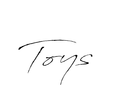 You should practise on your own different ways (Antro_Vectra) to write your name (Toys) in signature. don't let someone else do it for you. Toys signature style 6 images and pictures png