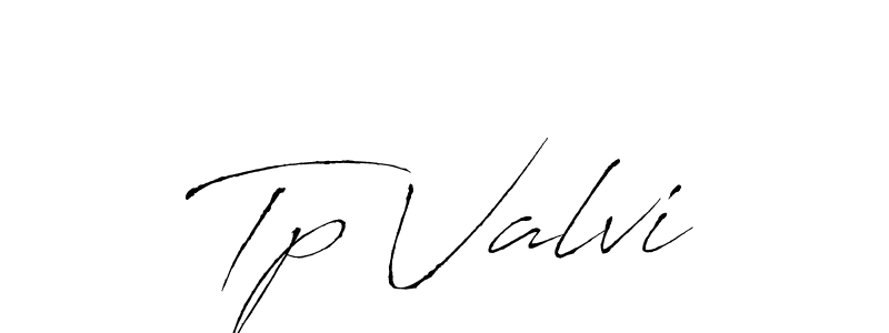 Make a beautiful signature design for name Tp Valvi. With this signature (Antro_Vectra) style, you can create a handwritten signature for free. Tp Valvi signature style 6 images and pictures png