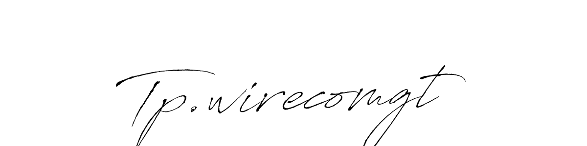 Create a beautiful signature design for name Tp.wirecomgt. With this signature (Antro_Vectra) fonts, you can make a handwritten signature for free. Tp.wirecomgt signature style 6 images and pictures png