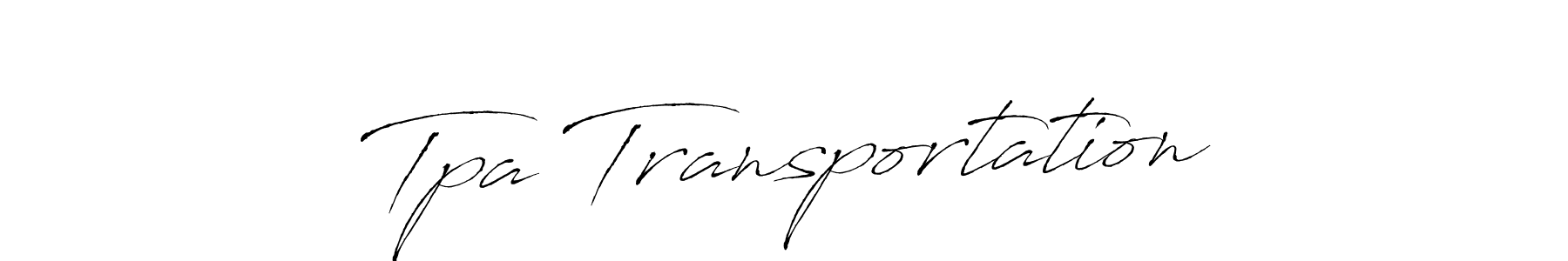 Also we have Tpa Transportation name is the best signature style. Create professional handwritten signature collection using Antro_Vectra autograph style. Tpa Transportation signature style 6 images and pictures png