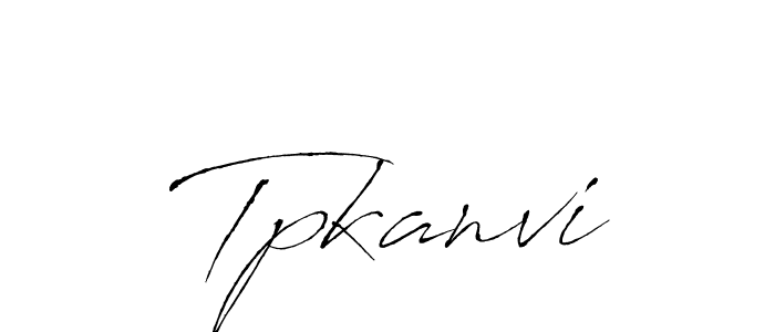 You can use this online signature creator to create a handwritten signature for the name Tpkanvi. This is the best online autograph maker. Tpkanvi signature style 6 images and pictures png