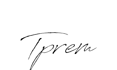 See photos of Tprem official signature by Spectra . Check more albums & portfolios. Read reviews & check more about Antro_Vectra font. Tprem signature style 6 images and pictures png