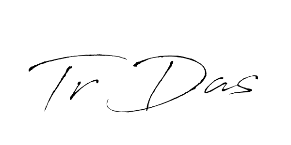 How to make Tr Das signature? Antro_Vectra is a professional autograph style. Create handwritten signature for Tr Das name. Tr Das signature style 6 images and pictures png