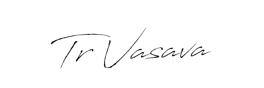The best way (Antro_Vectra) to make a short signature is to pick only two or three words in your name. The name Tr Vasava include a total of six letters. For converting this name. Tr Vasava signature style 6 images and pictures png