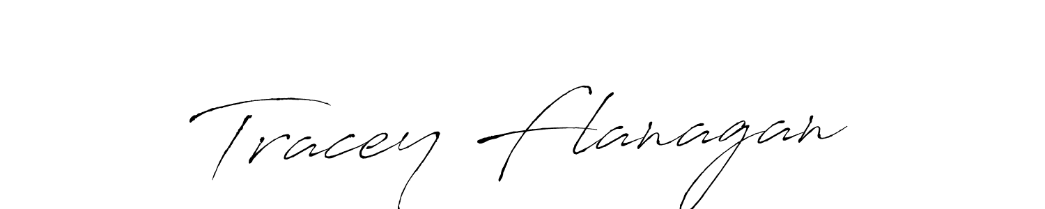 Make a beautiful signature design for name Tracey Flanagan. With this signature (Antro_Vectra) style, you can create a handwritten signature for free. Tracey Flanagan signature style 6 images and pictures png