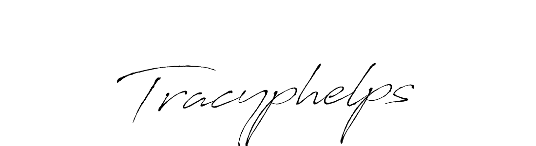 Create a beautiful signature design for name Tracyphelps. With this signature (Antro_Vectra) fonts, you can make a handwritten signature for free. Tracyphelps signature style 6 images and pictures png