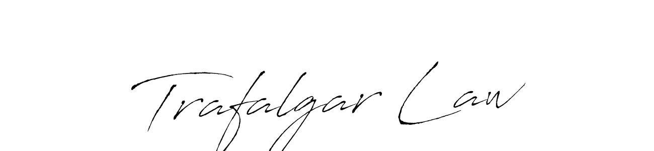 Create a beautiful signature design for name Trafalgar Law. With this signature (Antro_Vectra) fonts, you can make a handwritten signature for free. Trafalgar Law signature style 6 images and pictures png