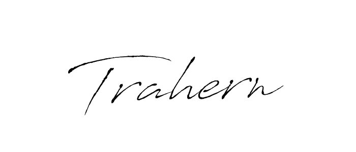 Make a beautiful signature design for name Trahern. Use this online signature maker to create a handwritten signature for free. Trahern signature style 6 images and pictures png