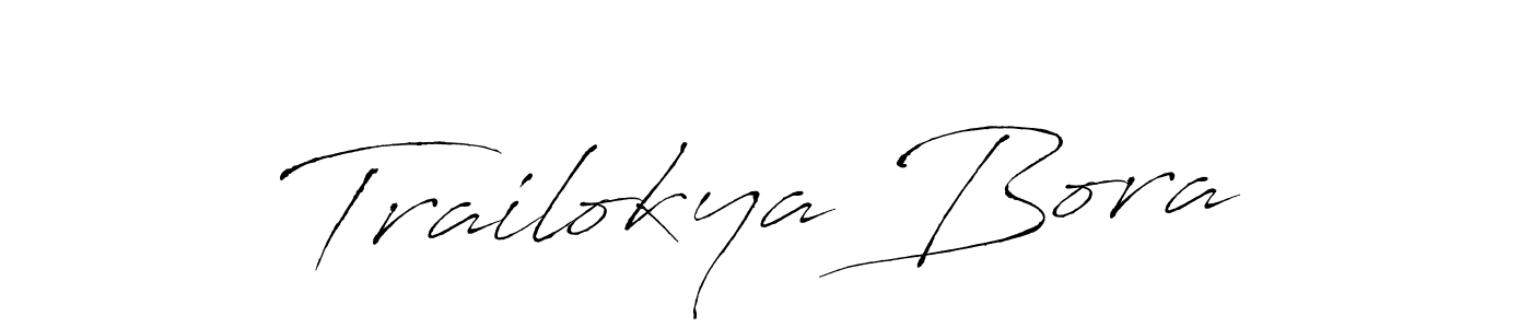 Similarly Antro_Vectra is the best handwritten signature design. Signature creator online .You can use it as an online autograph creator for name Trailokya Bora. Trailokya Bora signature style 6 images and pictures png