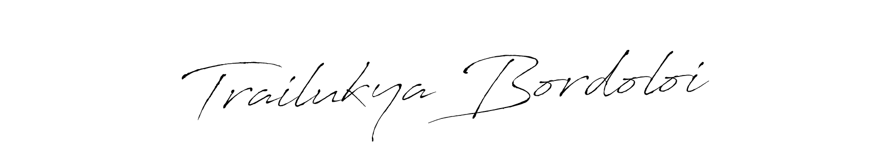 Make a short Trailukya Bordoloi signature style. Manage your documents anywhere anytime using Antro_Vectra. Create and add eSignatures, submit forms, share and send files easily. Trailukya Bordoloi signature style 6 images and pictures png