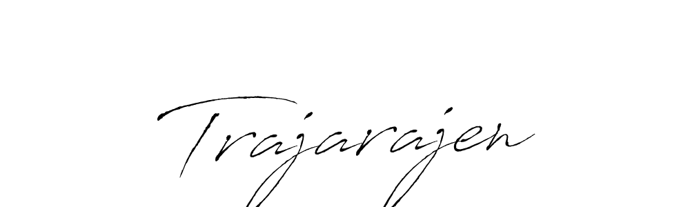 Make a beautiful signature design for name Trajarajen. With this signature (Antro_Vectra) style, you can create a handwritten signature for free. Trajarajen signature style 6 images and pictures png