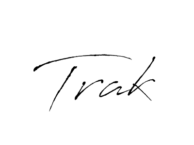 Create a beautiful signature design for name Trak. With this signature (Antro_Vectra) fonts, you can make a handwritten signature for free. Trak signature style 6 images and pictures png