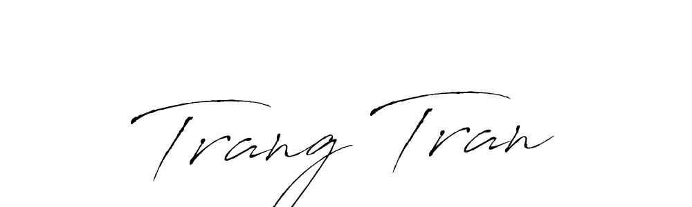 This is the best signature style for the Trang Tran name. Also you like these signature font (Antro_Vectra). Mix name signature. Trang Tran signature style 6 images and pictures png