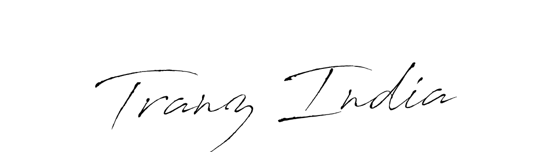 Also we have Tranz India name is the best signature style. Create professional handwritten signature collection using Antro_Vectra autograph style. Tranz India signature style 6 images and pictures png