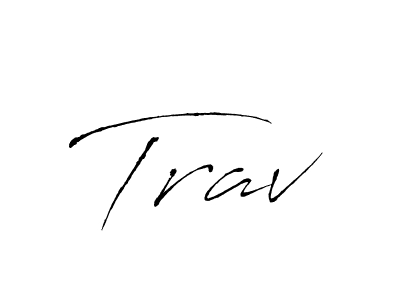 Trav stylish signature style. Best Handwritten Sign (Antro_Vectra) for my name. Handwritten Signature Collection Ideas for my name Trav. Trav signature style 6 images and pictures png