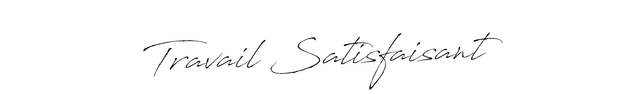 This is the best signature style for the Travail Satisfaisant name. Also you like these signature font (Antro_Vectra). Mix name signature. Travail Satisfaisant signature style 6 images and pictures png