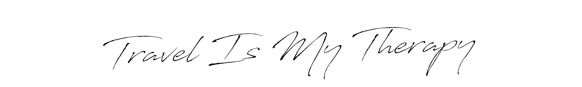 It looks lik you need a new signature style for name Travel Is My Therapy. Design unique handwritten (Antro_Vectra) signature with our free signature maker in just a few clicks. Travel Is My Therapy signature style 6 images and pictures png