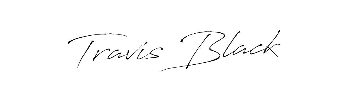 Design your own signature with our free online signature maker. With this signature software, you can create a handwritten (Antro_Vectra) signature for name Travis Black. Travis Black signature style 6 images and pictures png