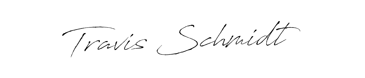 How to make Travis Schmidt name signature. Use Antro_Vectra style for creating short signs online. This is the latest handwritten sign. Travis Schmidt signature style 6 images and pictures png