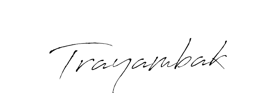 The best way (Antro_Vectra) to make a short signature is to pick only two or three words in your name. The name Trayambak include a total of six letters. For converting this name. Trayambak signature style 6 images and pictures png