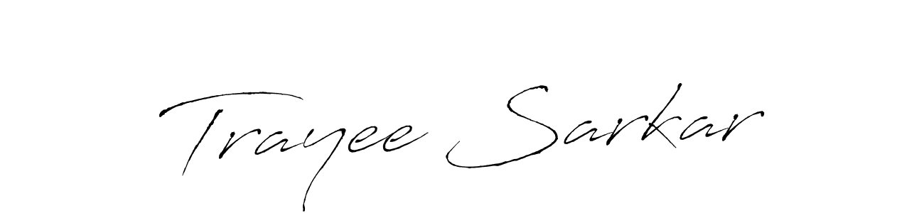 Also You can easily find your signature by using the search form. We will create Trayee Sarkar name handwritten signature images for you free of cost using Antro_Vectra sign style. Trayee Sarkar signature style 6 images and pictures png