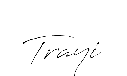 Also we have Trayi name is the best signature style. Create professional handwritten signature collection using Antro_Vectra autograph style. Trayi signature style 6 images and pictures png