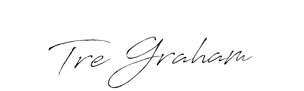 How to make Tre Graham name signature. Use Antro_Vectra style for creating short signs online. This is the latest handwritten sign. Tre Graham signature style 6 images and pictures png