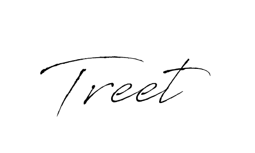 Design your own signature with our free online signature maker. With this signature software, you can create a handwritten (Antro_Vectra) signature for name Treet. Treet signature style 6 images and pictures png