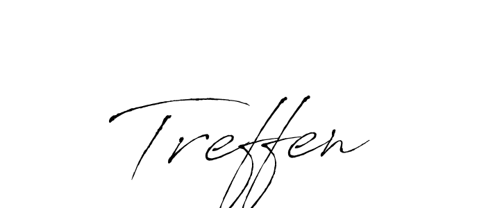 You should practise on your own different ways (Antro_Vectra) to write your name (Treffen) in signature. don't let someone else do it for you. Treffen signature style 6 images and pictures png