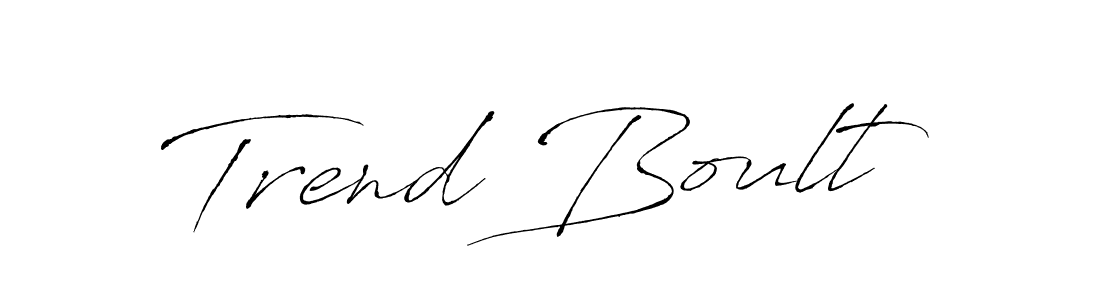 Design your own signature with our free online signature maker. With this signature software, you can create a handwritten (Antro_Vectra) signature for name Trend Boult. Trend Boult signature style 6 images and pictures png