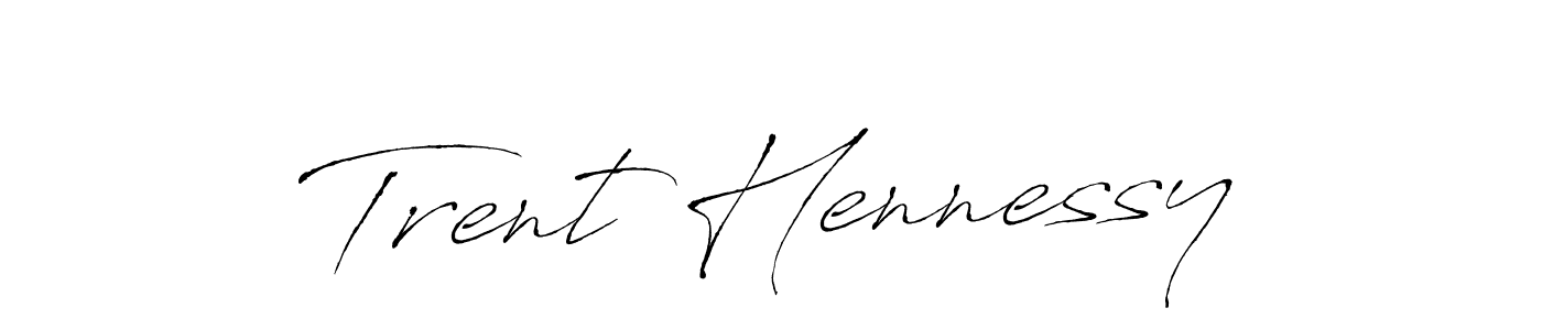 Trent Hennessy stylish signature style. Best Handwritten Sign (Antro_Vectra) for my name. Handwritten Signature Collection Ideas for my name Trent Hennessy. Trent Hennessy signature style 6 images and pictures png