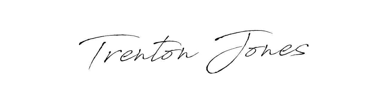 Once you've used our free online signature maker to create your best signature Antro_Vectra style, it's time to enjoy all of the benefits that Trenton Jones name signing documents. Trenton Jones signature style 6 images and pictures png