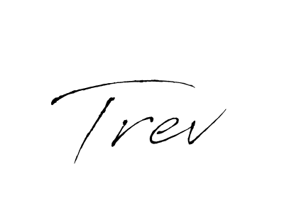 Antro_Vectra is a professional signature style that is perfect for those who want to add a touch of class to their signature. It is also a great choice for those who want to make their signature more unique. Get Trev name to fancy signature for free. Trev signature style 6 images and pictures png