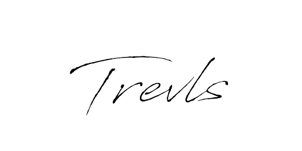 Design your own signature with our free online signature maker. With this signature software, you can create a handwritten (Antro_Vectra) signature for name Trevls. Trevls signature style 6 images and pictures png