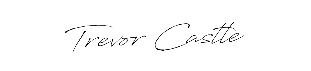 Make a beautiful signature design for name Trevor Castle. With this signature (Antro_Vectra) style, you can create a handwritten signature for free. Trevor Castle signature style 6 images and pictures png