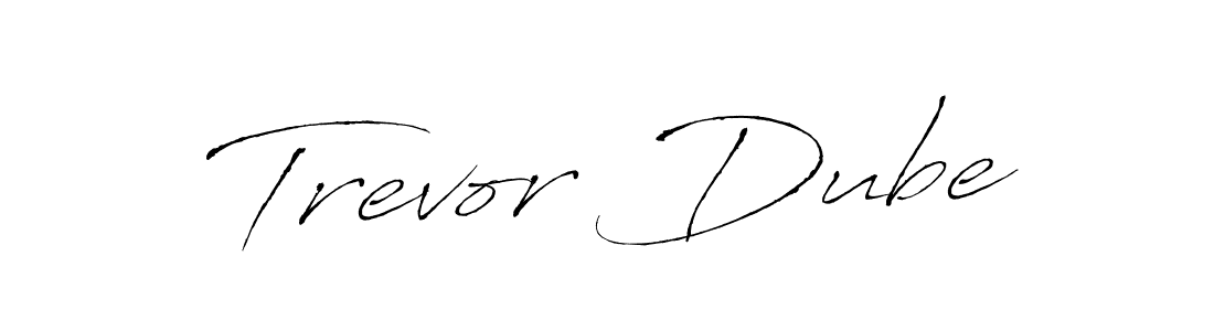 Also we have Trevor Dube name is the best signature style. Create professional handwritten signature collection using Antro_Vectra autograph style. Trevor Dube signature style 6 images and pictures png