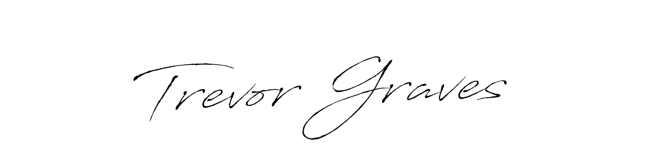 How to make Trevor Graves name signature. Use Antro_Vectra style for creating short signs online. This is the latest handwritten sign. Trevor Graves signature style 6 images and pictures png