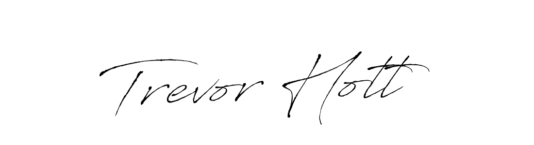 Create a beautiful signature design for name Trevor Hott. With this signature (Antro_Vectra) fonts, you can make a handwritten signature for free. Trevor Hott signature style 6 images and pictures png