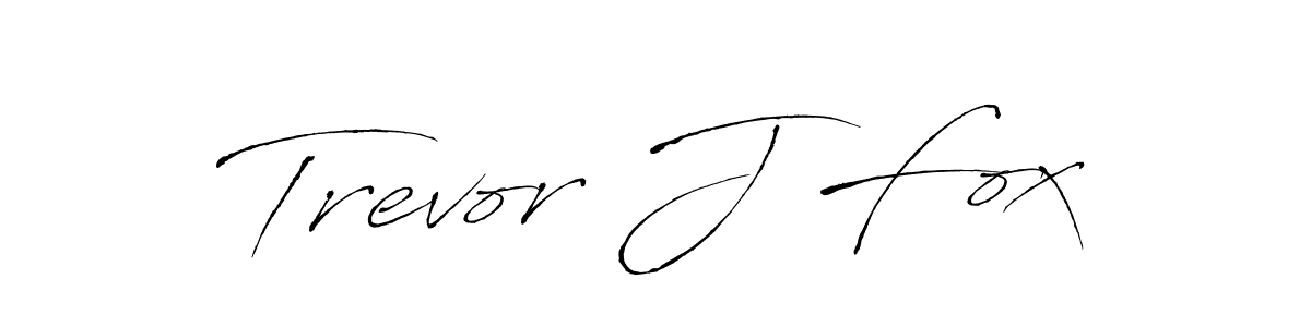 Also we have Trevor J Fox name is the best signature style. Create professional handwritten signature collection using Antro_Vectra autograph style. Trevor J Fox signature style 6 images and pictures png